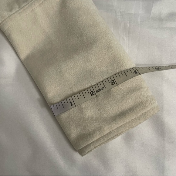 Cream velvet cutout blazer long sleeve  mini dress with buttons details - Picture 14 of 14